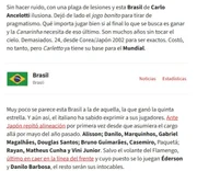 Jornal afirma que Brasil causa entusiasmo: “Ancelotti faz magia” - imagem 2 Jornal afirma que Brasil causa entusiasmo: “Ancelotti faz magia” - imagem 2