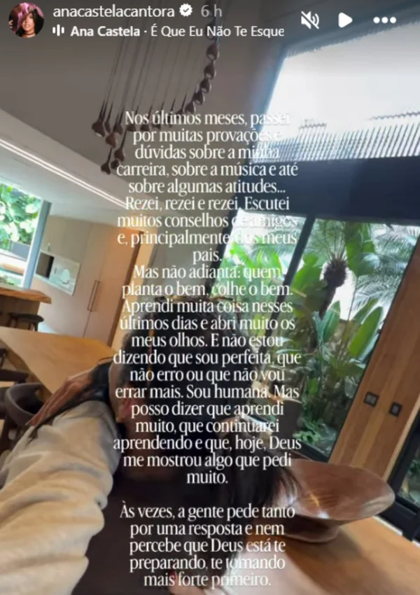 Ana Castela faz desabafo enigmático: “Abri muito os meus olhos” - destaque galeria