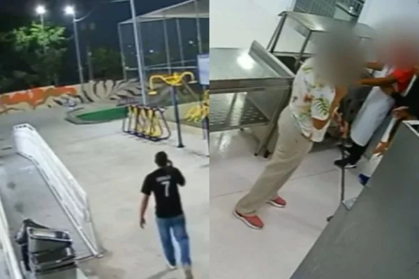 Vídeo: ladrões fazem reféns durante assalto a obra da Prefeitura de SP