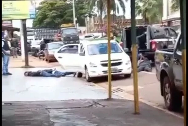 Vídeo: roubo a joalheria termina em perseguição, tiros e prisão no MS