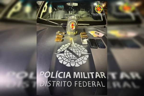 Homem que usava filhas como disfarce para traficar no DF é preso
