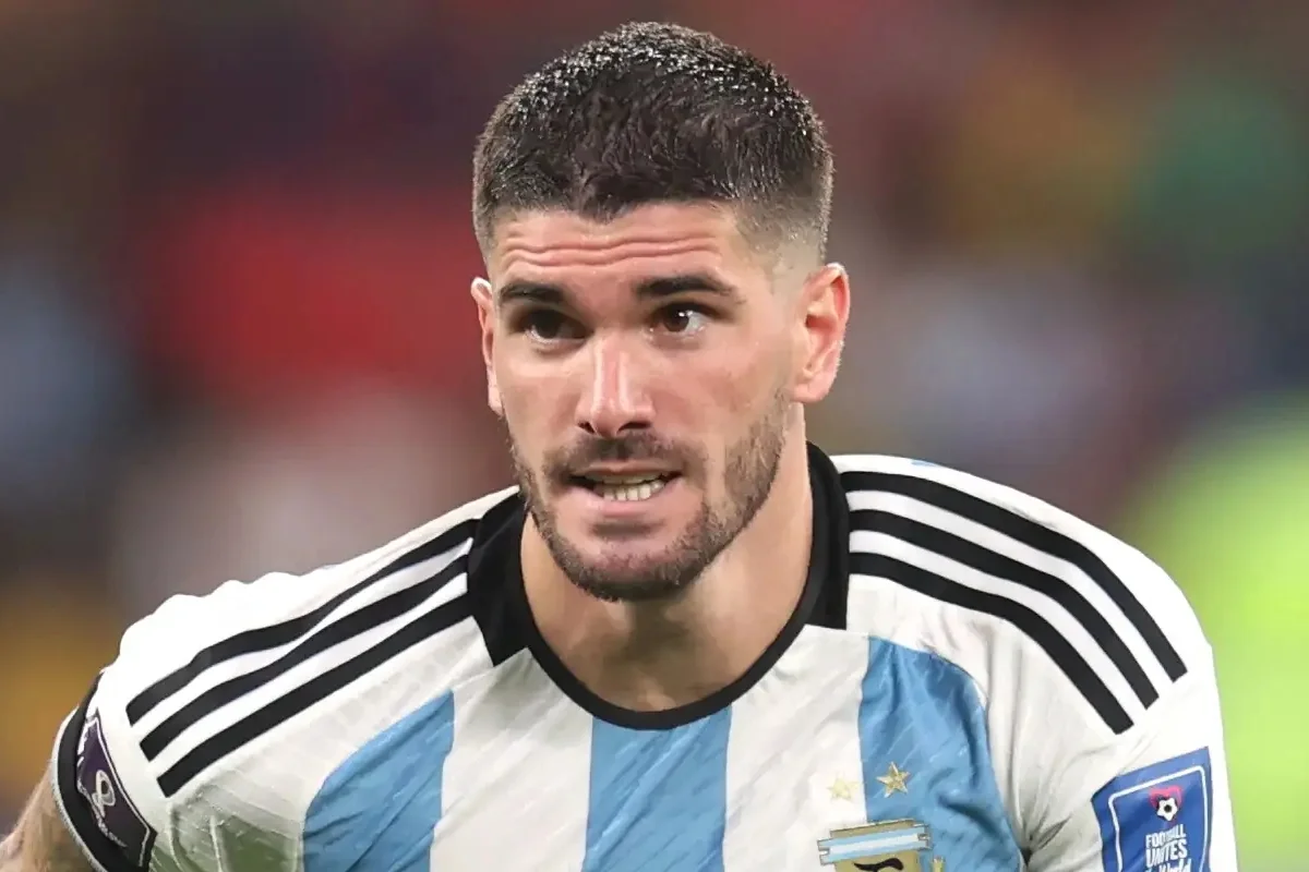 Rodrigo De Paul, meio-campista da Argentina Rodrigo De Paul, meio-campista da Argentina