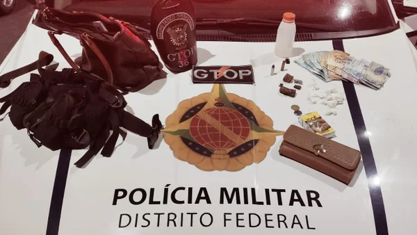 droga apreendida em festa clandestina