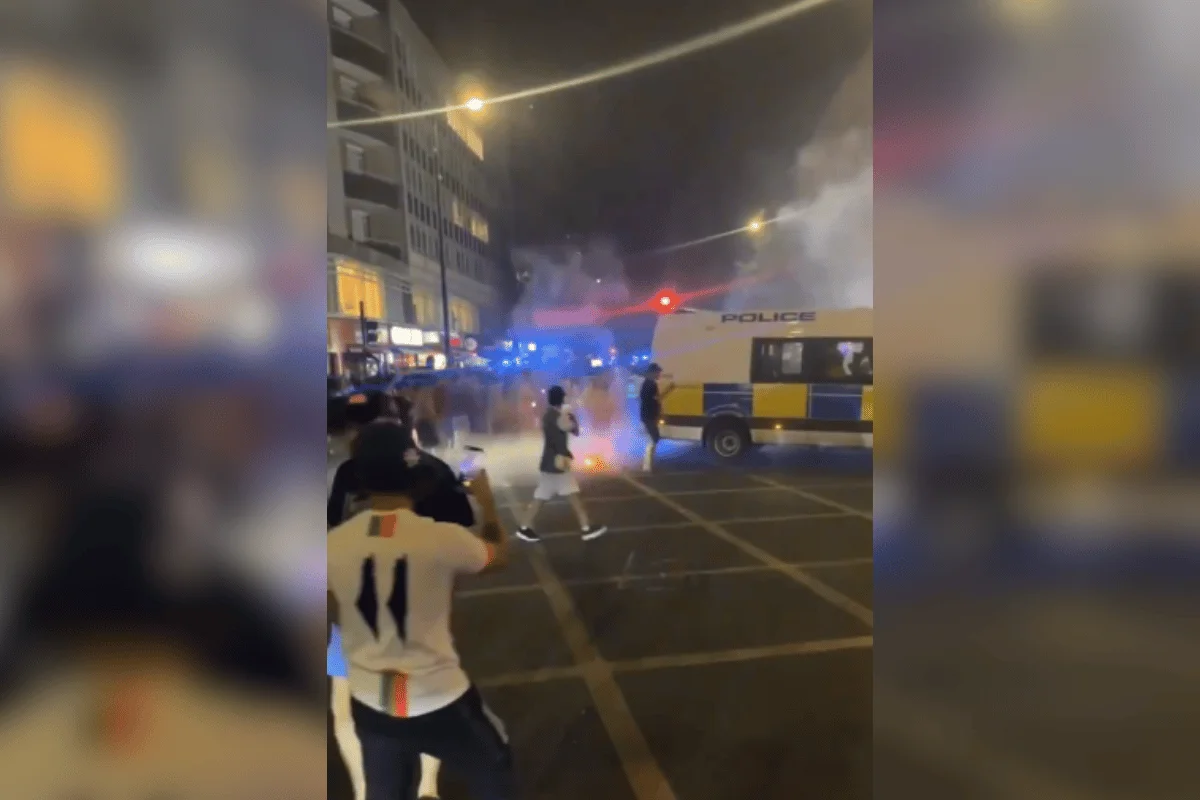 Torcedores e policiais entram em confronto após eliminação de Marrocos