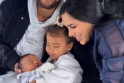 Bruna Biancardi e as filhas Mavie e Mel