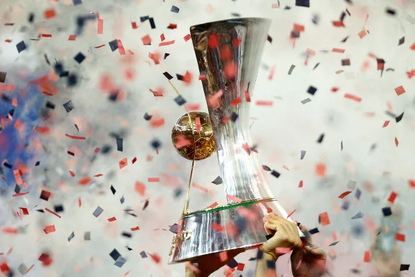 Imagem colorida do troféu do Campeonato Brasileiro