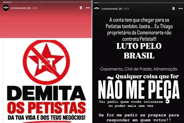 Empresários promovem demissões de "esquerdistas"