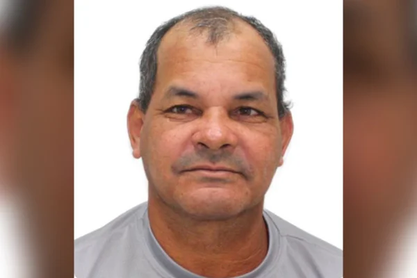Foto de homem desaparecido