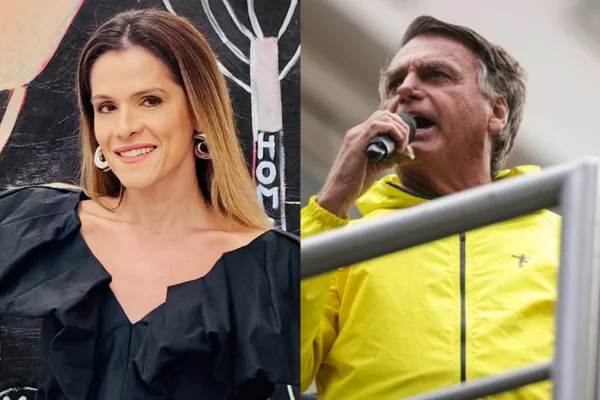 Ingrid Guimarães e Bolsonaro