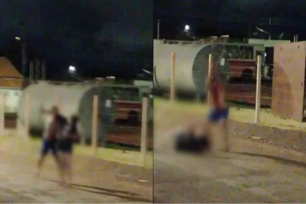 Imagem colorida de briga entre casal em Mato Grosso do Sul - Metrópoles