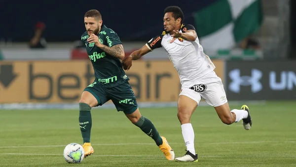 Palmeiras e Sport empatam em 2 x 2 pelo Brasileirão