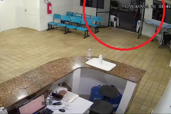 assaltante invade hospital paraíba