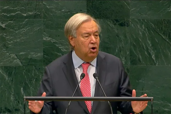 secretário-geral da ONU, António Guterres - Metrópoles