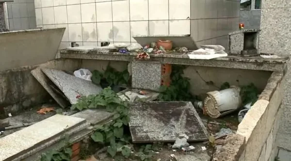 Furtos e vandalismo em cemitérios de SC deixam moradores indignados