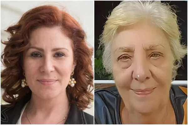imagem colorida de ex-deputada federal carla zambelli e a mãe dele, Rita Zambelli