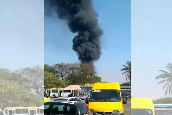 Vídeo. Incêndio atinge casa e assusta moradores da Asa Sul