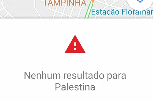palestina some do google maps