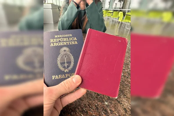 Imagem ilustrativa de um passaporte