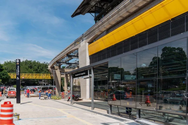 Linha 17-Ouro do Monotrilho de São Paulo - Metrópoles