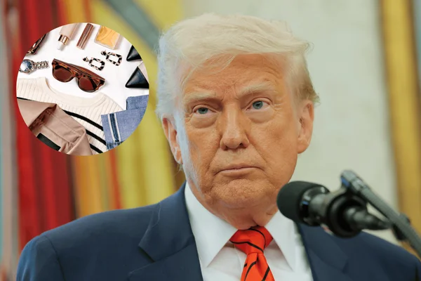 Foto com cor. Presidente dos Estados Unidos, Donald Trump - Metrópoles