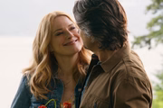 Martin Henderson como Jack Sheridan; Alexandra Breckenridge como Melinda Monroe em Virgin River
