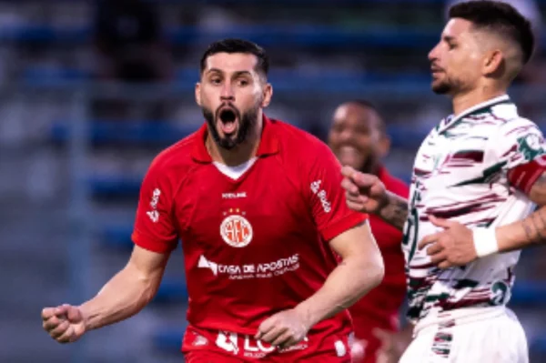 Imagem do jogo entre Fluminense-PI x América-RN pela 2ª fase do Brasileirão Série D