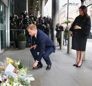 Em reta final da gravidez, o duque e a duquesa de Sussex visitaram a Casa da Nova Zelândia em Londres Em reta final da gravidez, o duque e a duquesa de Sussex visitaram a Casa da Nova Zelândia em Londres