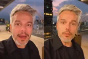 O apresentador Otaviano Costa