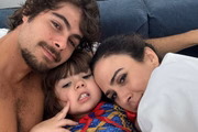 Eles são pais de Clara Maria