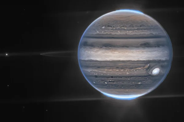 Imagem de auroras de Júpiter - Metrópoles