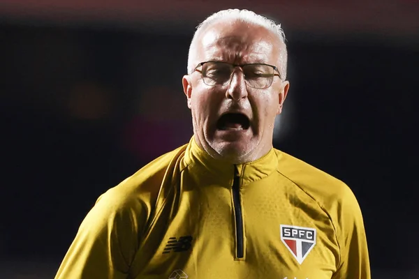 Dorival Júnior durante o confronto entre São Paulo e Bolívar pela Copa Sul-Americana