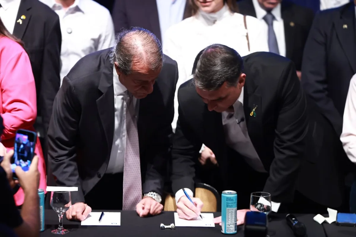 Escolha de Gaspar para vice de Flávio não empolga a Faria Lima