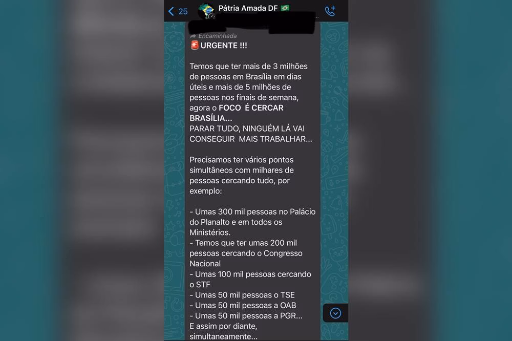 Printi conversa em grupo bolsonarista 1