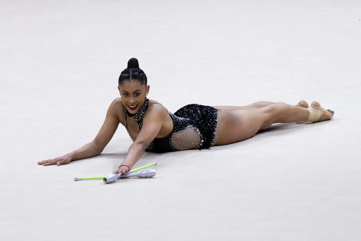 Bárbara Domingos promete “dar 1000%” por final na Ginástica Rítmica - imagem 2 Bárbara Domingos promete “dar 1000%” por final na Ginástica Rítmica - imagem 2