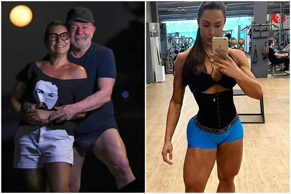 Coxas de Lula conquistam Gracyanne Barbosa e ela lança desafio a Bolsonaro