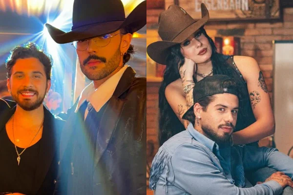 Montagem colorida de Gustavo Mioto, Luan Pereira, Ana Castela e Zé Felipe - Metrópoles