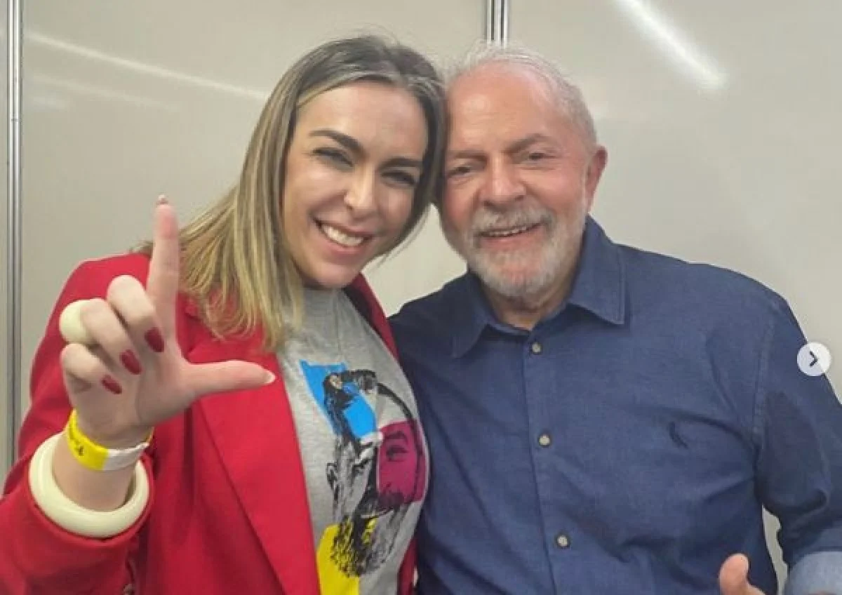 Roberta Luchsinger é apoiadora do presidente Lula e costuma ir a eventos do petista Roberta Luchsinger é apoiadora do presidente Lula e costuma ir a eventos do petista