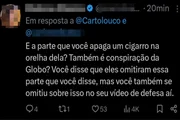 Usuários do X, antigo Twitter, detonaram Cartolouco