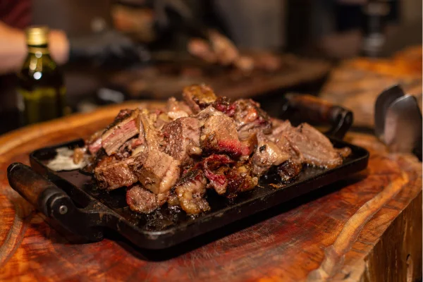 Churrasco na air fryer