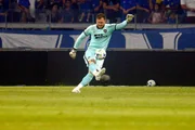 Goleiro do Botafogo, Lucas Perri foi destaque na partida contra o Cruzeiro no Mineirão