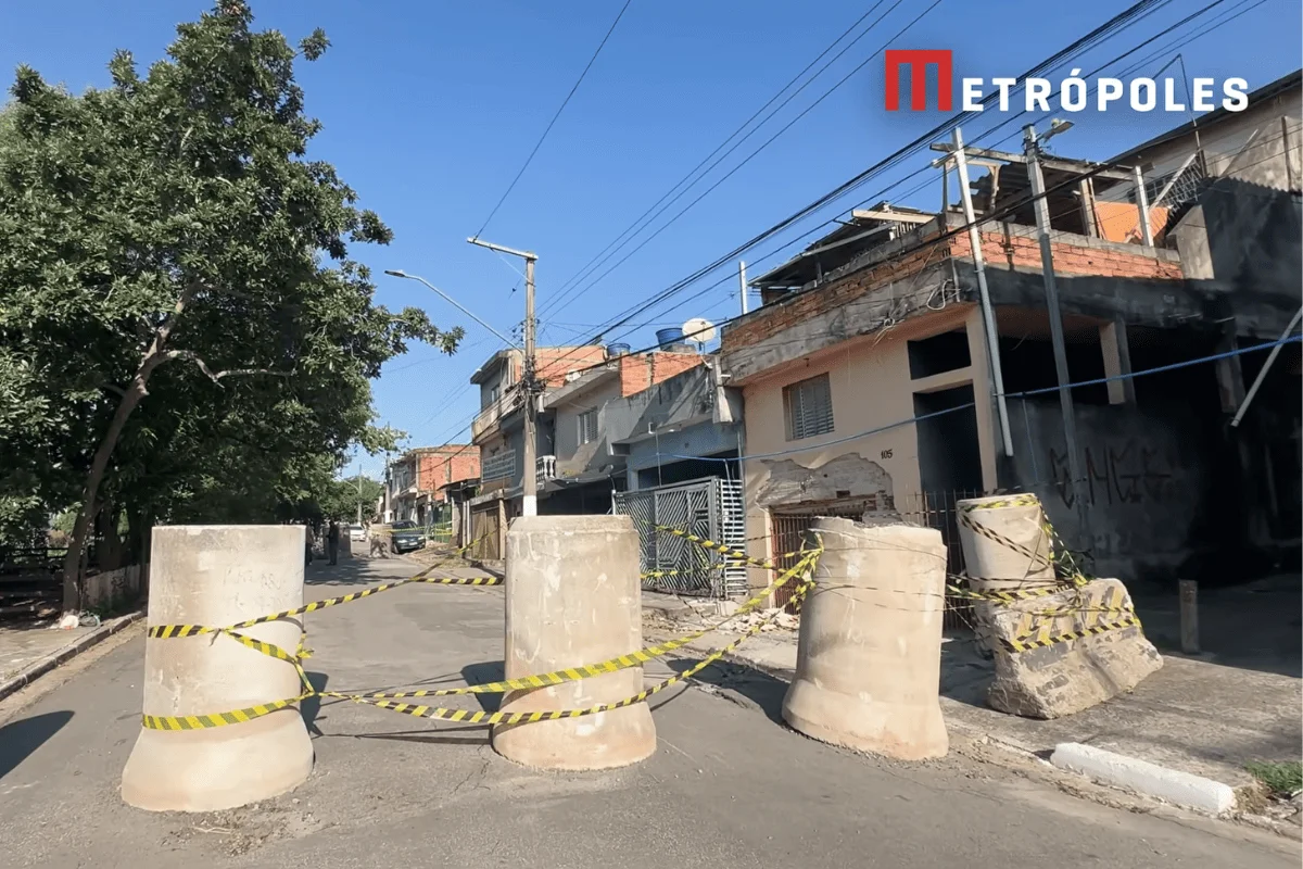 12 imóveis se encontram interditados por apresentarem grande comprometimento, e 10 deles serão demolidos