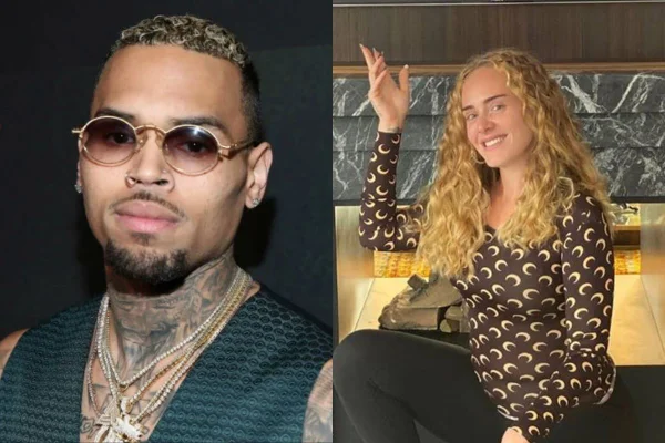 chris brown e adele