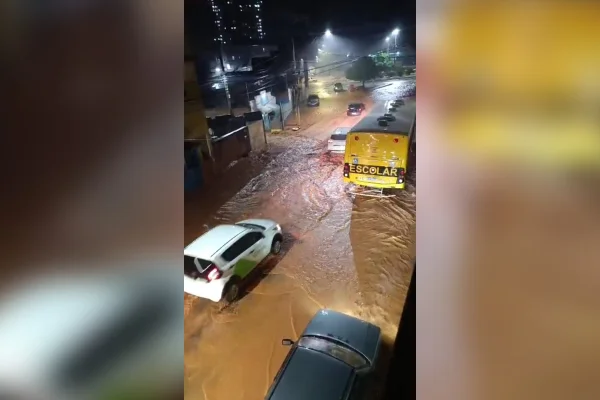 Forte chuva atinge Ubá 20/3