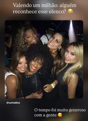 Carol Nakamura fez um "tbt" nos stories do Instagram Carol Nakamura fez um "tbt" nos stories do Instagram