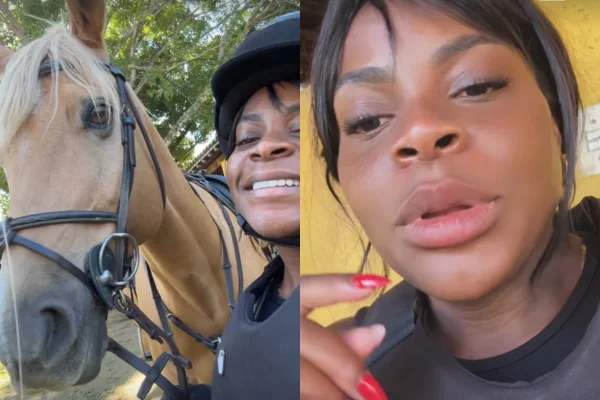 Jojo Todynho mostra ferimentos após acidente com cavalo: “Arrebentada”