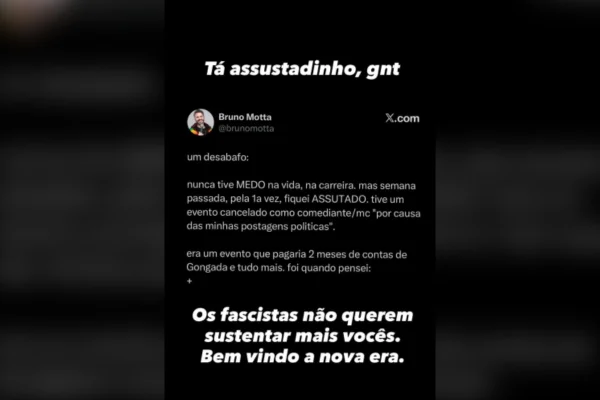 Humorista é exposto por Nikolas Ferreira e é ameaçado