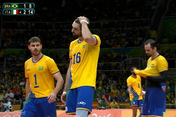 Brasil perde por 3×1 para Itália e amarga segunda derrota nas Olimpíadas