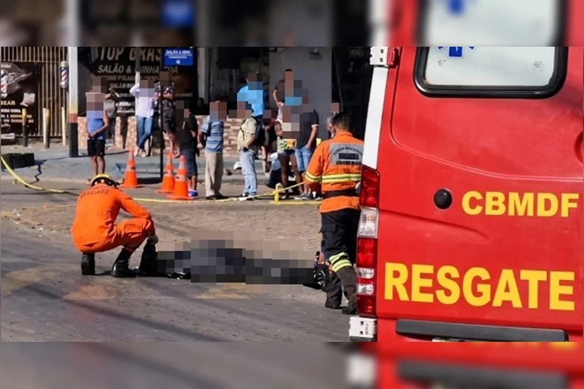 Homem de 40 anos morre após ser atropelado por ônibus da Urbi no Recanto das Emas