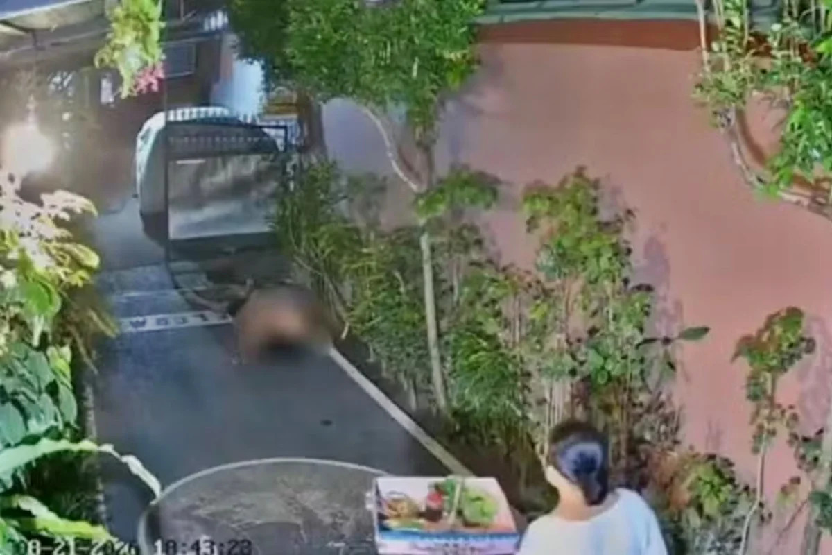 Turista em Bali
