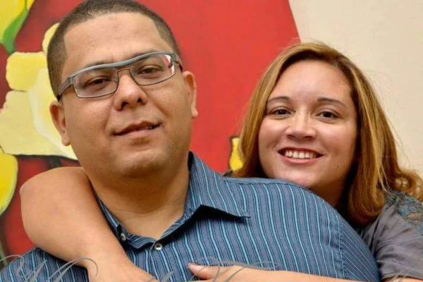Patrick do Nascimento Silva, de 44 anos, morreu em 2021 durante ressonância na mesma clínica em que Fabio Mocci Rodrigues Jardim, de 42. Viúva está processando o local - Metrópoles